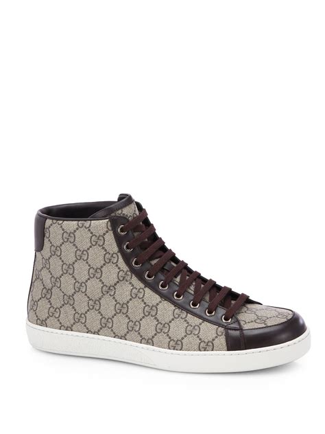 gucci high top gg used|Gucci high tops for men.